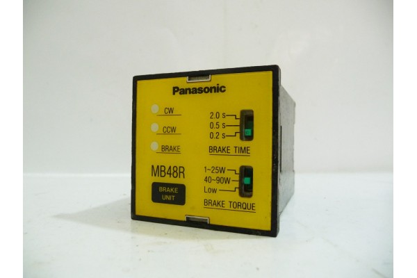 Brake Unit with Base, MB48R, Panasonics, Made in Japan 